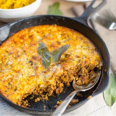  Bobotie! Una delizia sudafricana di carne speziata e crema all'uovo